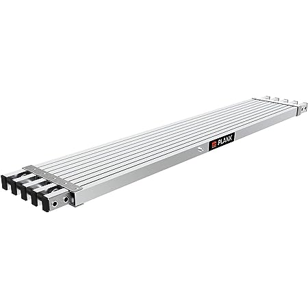 Versatile Aluminum Walk Boards: Telescoping Plank, Adjustable from 6' to 9'