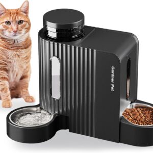 Distributeur 2-en-1 Gardner Pet pour chat & chien