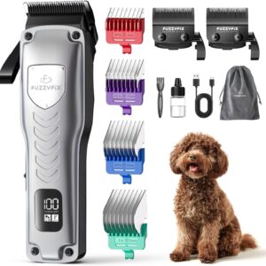 Tondeuse chien pro FuzzyFix – Lame & peignes métal inclus