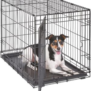 Cage chien iCrate 76 cm - MidWest iCrate - Noir
