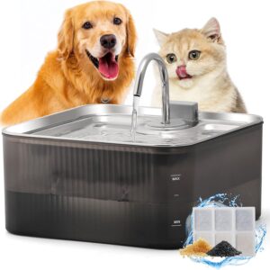 Fontaine à eau FUKUMARU 7L pour chat & chien
