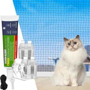 Filet Balcon Chat Sécurisé Aystkniet sans Percer