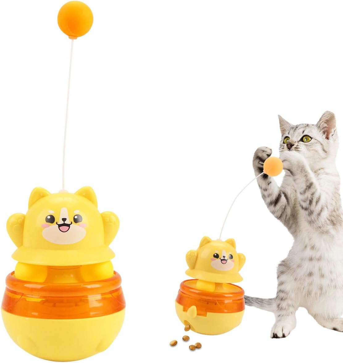 Distributeur de croquettes interactif pour chat YOUSWAN