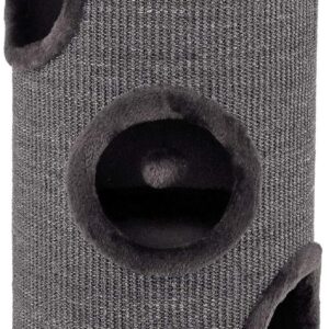 lionto Tonneau griffoir sisal 70 cm gris