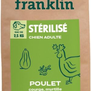 Franklin Croquettes Poulet Stérilisé 2,5kg