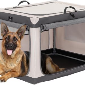 Caisse transport chien pliable sécurisée A 4 Pet
