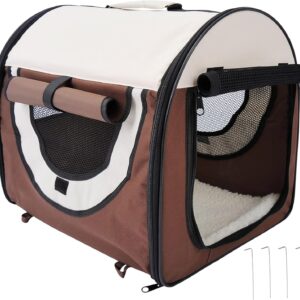 Sac de transport PawHut pour chien et chat – Pliable & spacieux