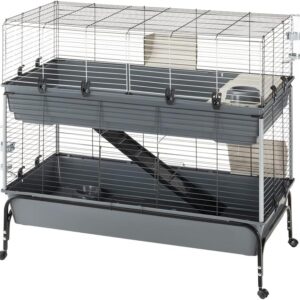 Cage Lapin Rabbit 120 Double Ferplast - 2 Étages