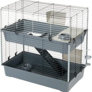 Ferplast Cage Rabbit 100 Double 2 ét. - Lapins