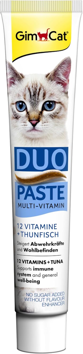 GimCat Duo Pâte Multi-Vitamin - Thon & Vitamines (50g)