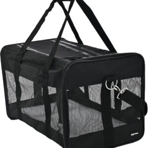 Sac de transport souple pour chat/chien - Taille L - Noir