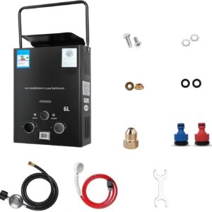 Chauffe-eau gaz 6L instantané portable - Vulaop