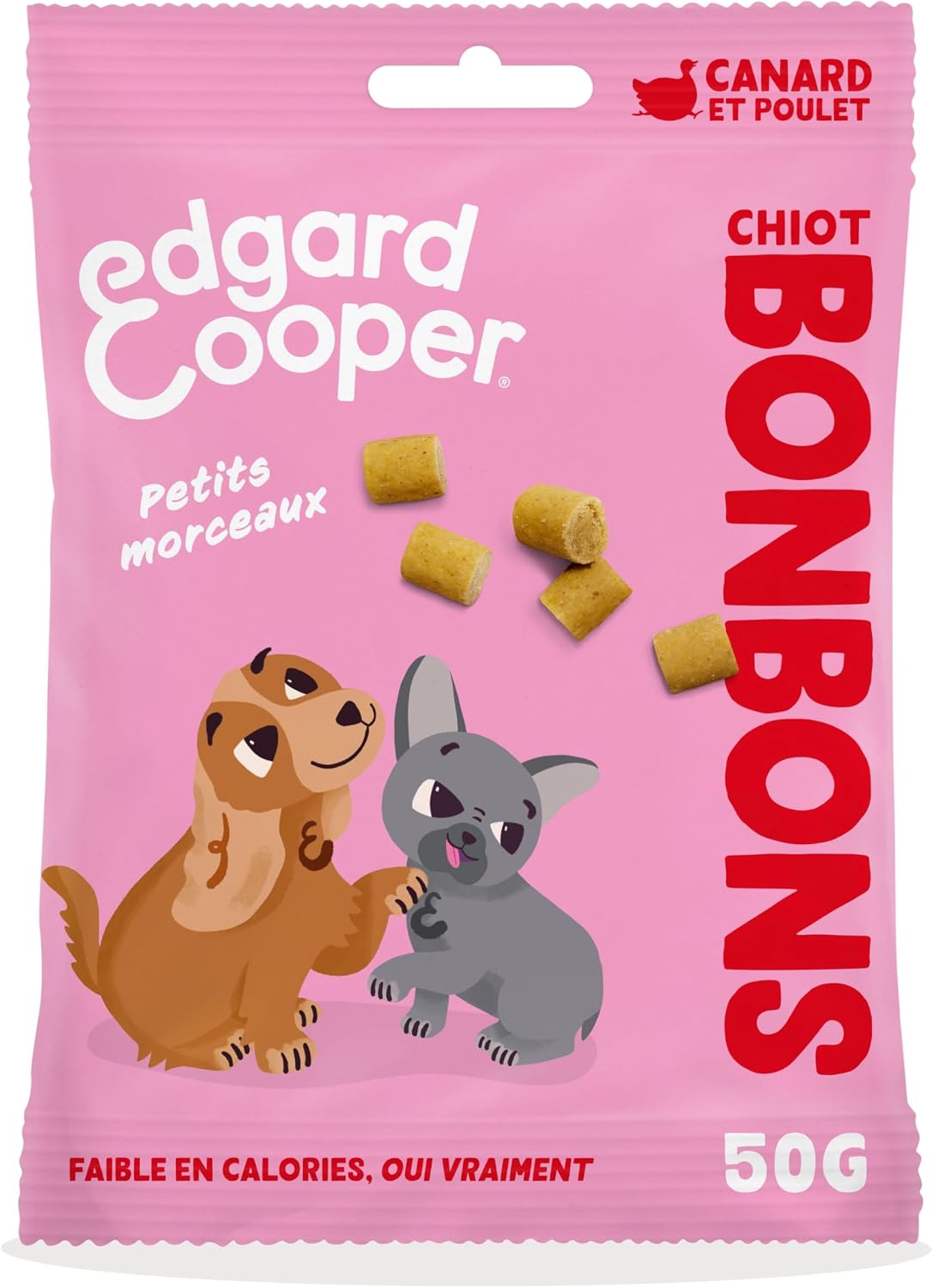 Edgard & Cooper Bonbons Chien Canard - 50g
