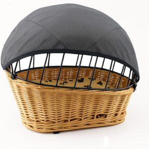 Voile ombrage vélo chien Auibor – Protection UV & vent