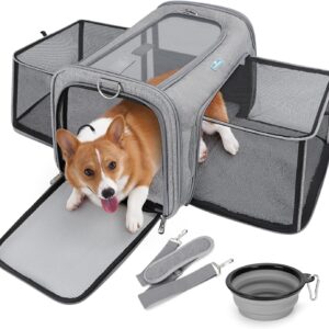 Nobleza Sac Transport Chat Extensible - Caisse Pliable