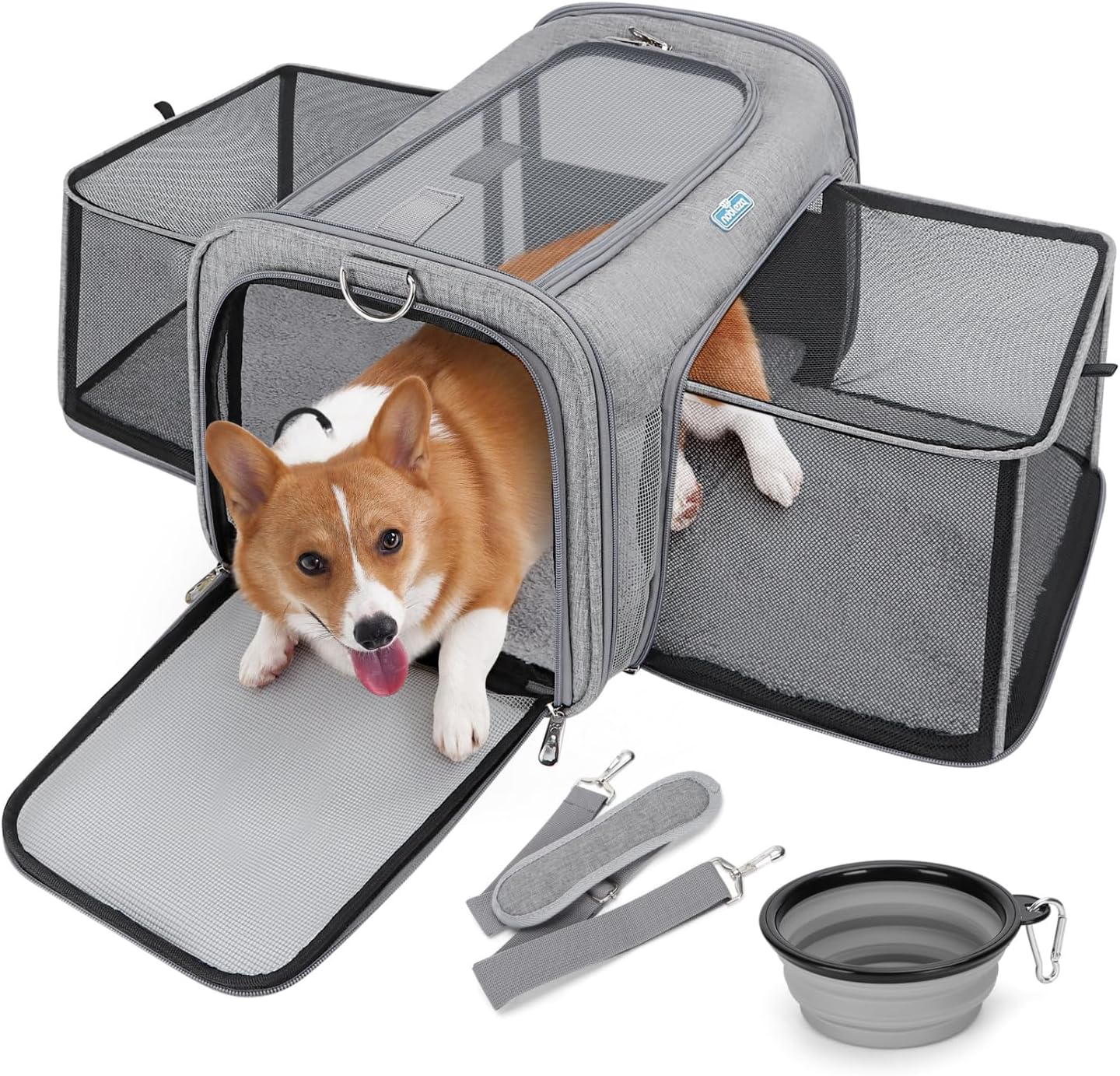 Nobleza Sac Transport Chat Extensible - Caisse Pliable