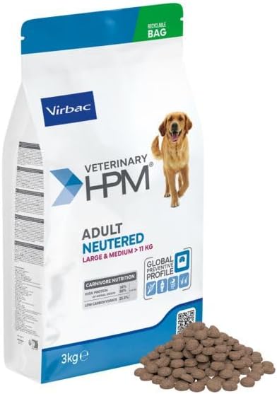 Croquettes Virbac HPM Adult Neut pour chiens 16 kg