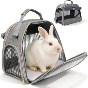 Sac transport animal avec matelas et fenêtre - PORFOYO
