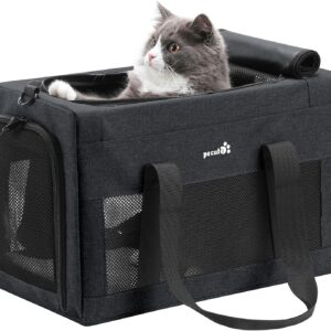 Pecute Sac voyage chat approuvé avion - Gris foncé