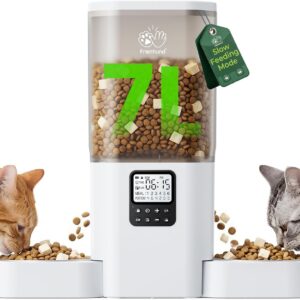 Distributeur Croquettes Chat Double 7L – Frienhund