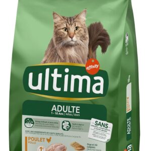 Ultima Adult Poulet 10 kg - Nourriture pour chat