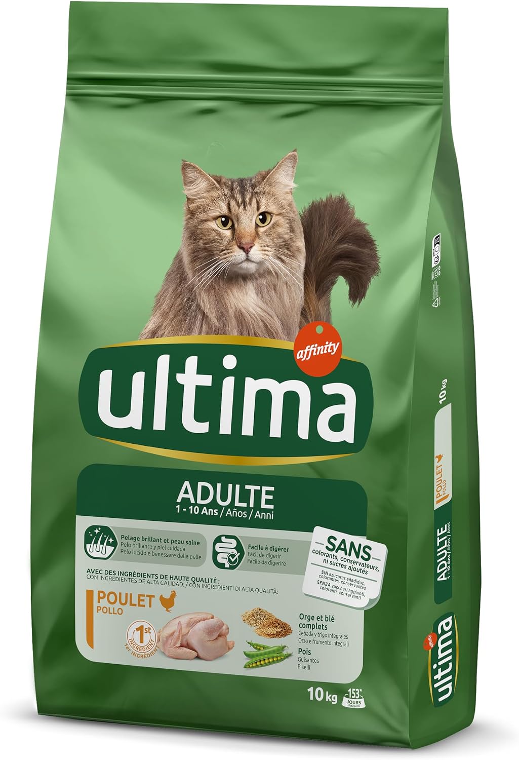 Ultima Adult Poulet 10 kg - Nourriture pour chat