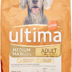 Ultima Croquettes Poulet Adulte Taille Moyenne/Grand 7,5 kg
