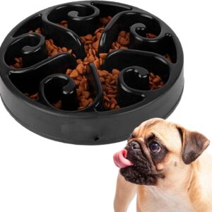 Gamelle Anti Glouton Edipets pour Chien & Chat - Gris