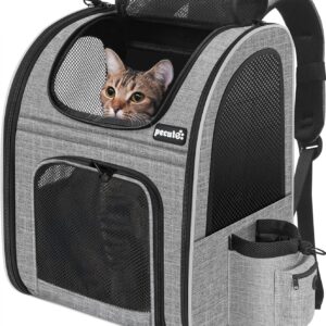 Sac à dos Transport Chat Chien Pecute - Confort & Sécurité