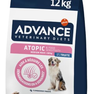 Advance Atopic Croquettes Truite 12kg - Dermatite chien