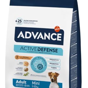 Advance Mini Adult Poulet 7kg - Croquettes Chiens Petits Formats