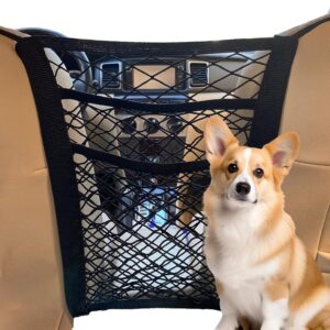 VPB Barrière voiture chien 3 niveaux rétractable