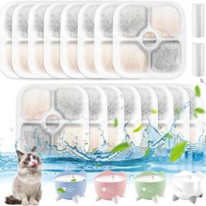16 Filtres pour Fontaine à Eau Chat + 2 Tuyaux