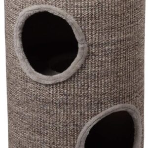 Arbre à chat Flamingo Greta S – 60 cm – Gris & Naturel