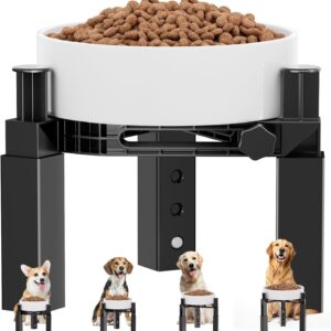 Support Gamelles Chien Surélevé X XBEN – Réglable & Anti-Dérapant