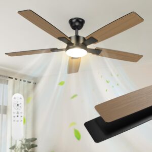 Ventilateur plafond 132cm réversible 2 couleurs Mefine