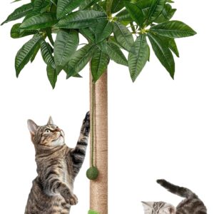 Meowoou Griffoir 84 cm pour Chat avec Sisal