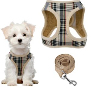Harnais Step-in PawSailor pour petit chien - Beige L