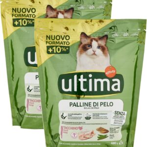 Croquettes anti-boules de poils chats - Din...