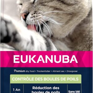 Eukanuba Anti-Boules de Poils - Poulet & Riz - 10kg
