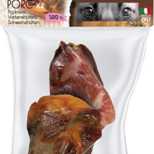 Genou de porc Riga x2 – Friandise mâchouillage chien