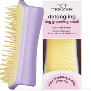 Pet Teezer Tangle Teezer pour Petit Chien - Lilas/Jaune