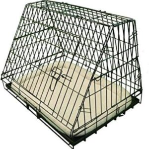Cage Ellie-Bo Inclinée Luxe M - 76 cm, Pliable & Auto