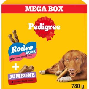 Pedigree Mega Box Friandises Chien 780g