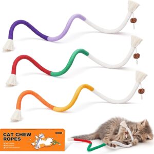 Lot 3 jouets à mâcher Potaroma pour chats - Hygiène & jeu