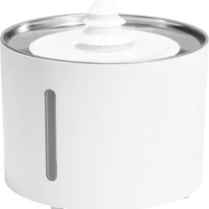 Fontaine à eau chat 3L acier inoxydable - Amazon Basics