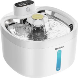 Fontaine à eau chat sans fil 2,8L - WILKIEE
