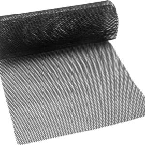 Grille aluminium voiture Ynzeyx 100x33cm Noir