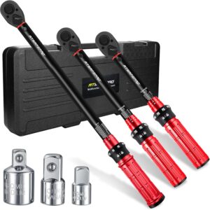 ATsafepro Kit 6 Clés Dynamométriques 3-230 Nm