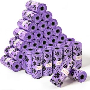 Withosent 600 sacs à crottes chien + distributeur portable